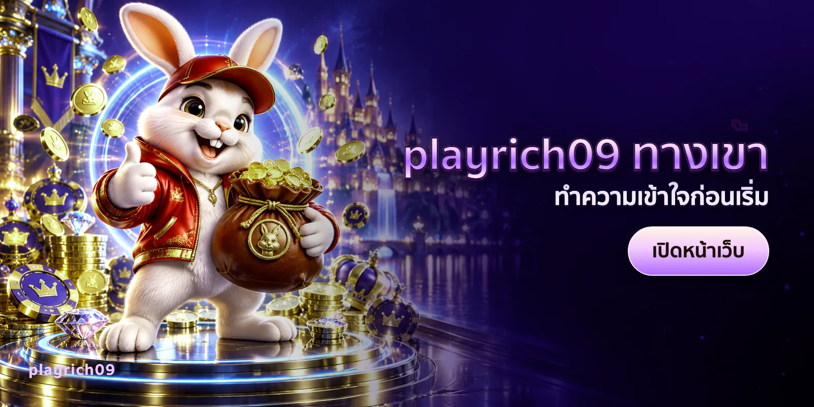 ภาพประกอบบทความ playrich09 ทางเข้า — ทำความเข้าใจก่อนเริ่ม